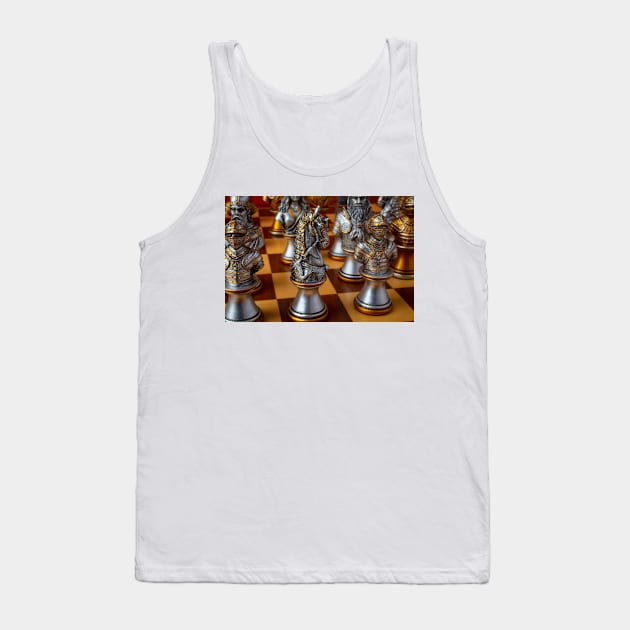 The Game Of Chess Tank Top by photogarry